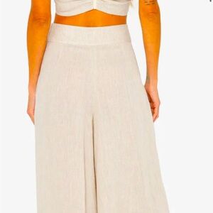 Just Be Queen linen wide leg